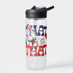 Katze im Hut   Das ist Trinkflasche