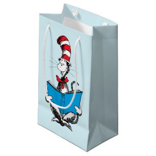 Katze im Hut Lesen Kleine Geschenktüte