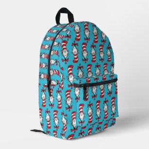 Katze im Hut Muster Bedruckter Rucksack