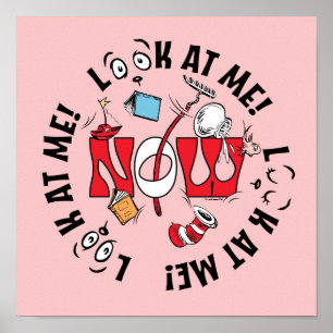 Katze im Hut   Sieh mich an! Sieh mich an! Poster