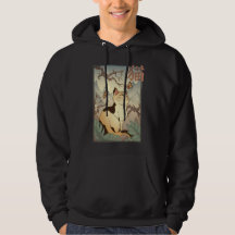 Katze im japanischen Kunststil