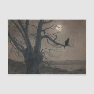 Katze im Mondlicht, Alexandre Steinlen Seidenpapier