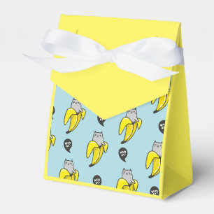 Katze in Banane Geschenkschachtel