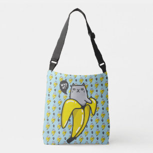 Katze in Banane Tragetaschen Mit Langen Trägern
