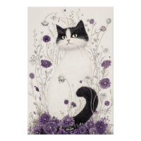 Katze in Blume