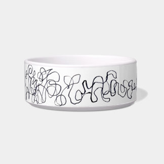 Katze in der Garnschale Napf