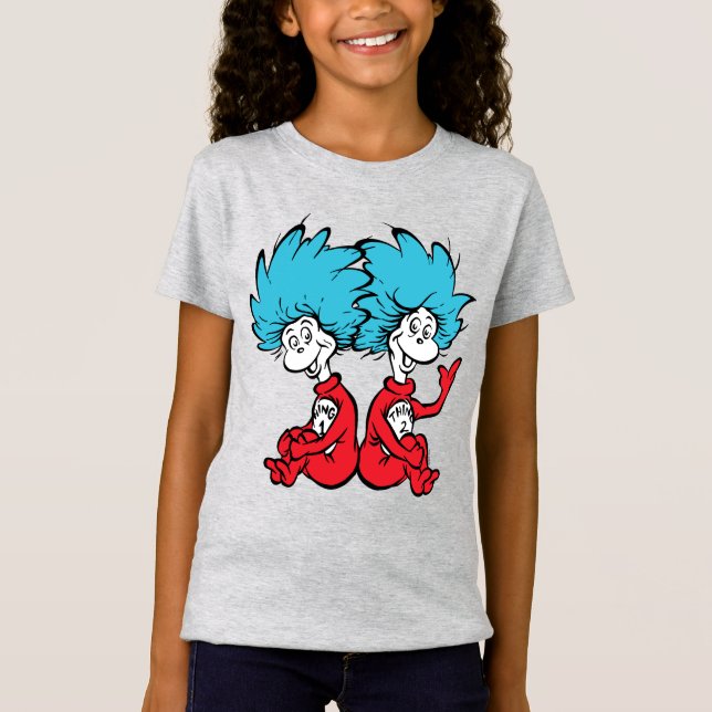 Katze in der Hut-Sache Eins & Zwei T-Shirt (Vorderseite)