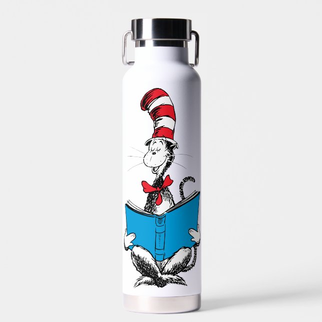 Katze in der Hutlesung Trinkflasche (Vorne)