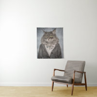 Katze in der Kleidung