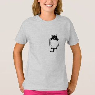 Katze in der Tasche T-Shirt