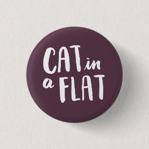 Katze in einer Ebene Button