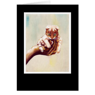 KATZE IN HAND