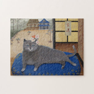 Katze in Japan Malerei