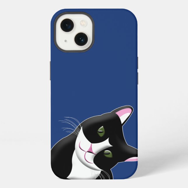 Katze iPhone Hülle (Rückseite)