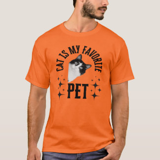 Katze ist mein Lieblings-T - Shirt