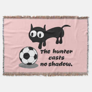 Katze jagen einen Ball Decke