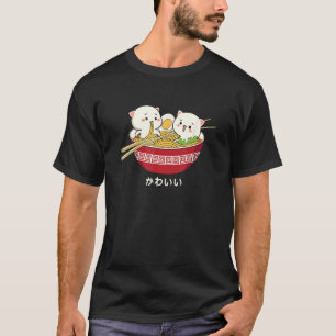 Katze Japanisch Tokio Katze Ramen T-Shirt