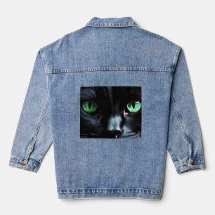 Katze Jeansjacke