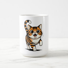 Katze Kaffeetasse