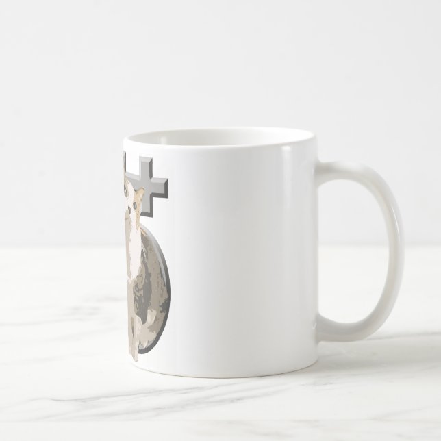 Katze Kaffeetasse (Rechts)