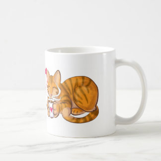 Katze Kaffeetasse