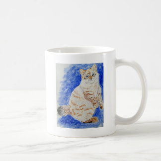 Katze Kaffeetasse