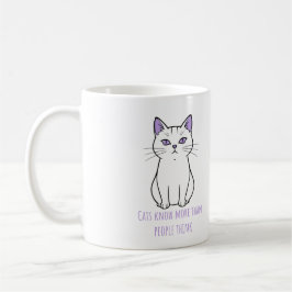 Katze Kaffeetasse
