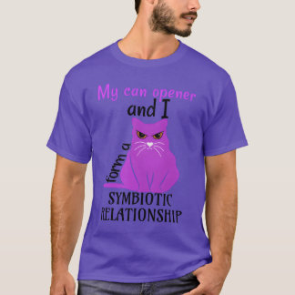 Katze kann eine symbiotische Beziehung zu Katzenfe T-Shirt