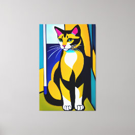 Katze/Kätzchen Canvas drucken Leinwanddruck