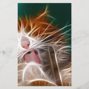Katze Kätzchen Kätzchen süß Haustier schnurren mia Briefpapier