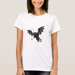 Katze - Katze im Flug - T - Shirt der Katze