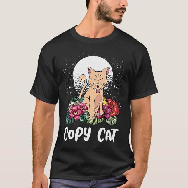 Katze Katze Mama Spaß Katze Vater Sarcastic Animal T-Shirt (Vorderseite)
