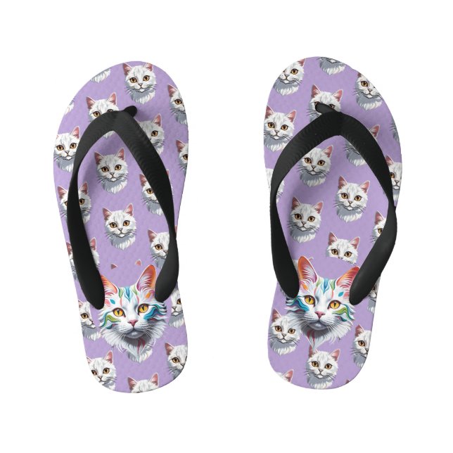 Katze Kinderbadesandalen (Fußbett)