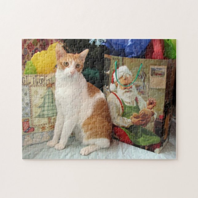 Katze / Kitten Puzzle - Kagans Weihnachten (Horizontal)