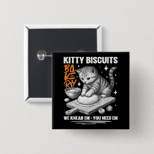 Katze Kneten Baker Kitty Biscuits Wir Knead Em You Button