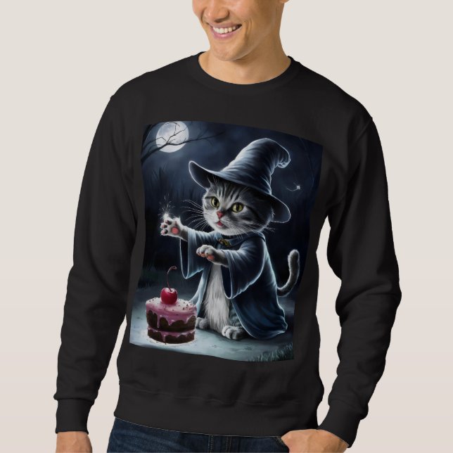 Katze Koch. Sweatshirt (Vorderseite)