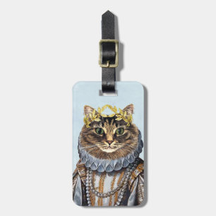 Katze Königin 2 Gepäckanhänger