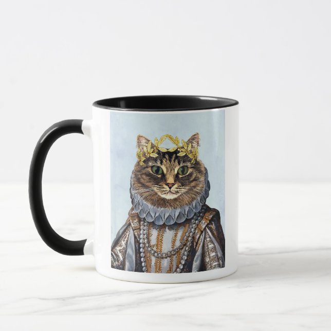 Katze Königin 2 Tasse (Links)