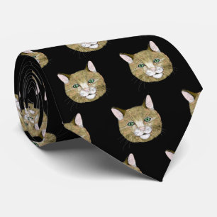 Katze Krawatte
