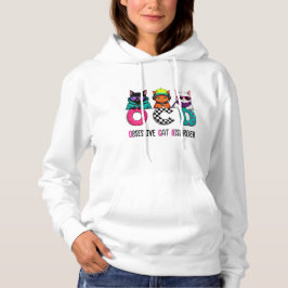 Katze Lady Gift - Zwangsstörung bei Katzen Hoodie
