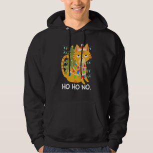 Katze Leichtkette Tannenbaum Katzenbesitzer Hoodie
