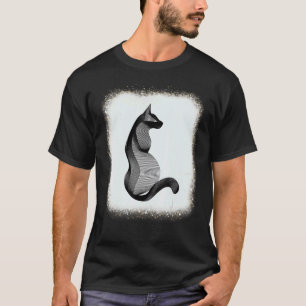 Katze Liebe R Papa Mama Junge Mädchen  Leopard Ble T-Shirt