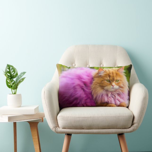 Katze Lumbar Kissen für Katzen Liebhaber (Stuhl )