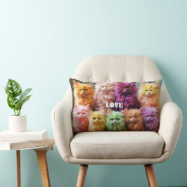 Katze Lumbar Kissen für Katzen Liebhaber