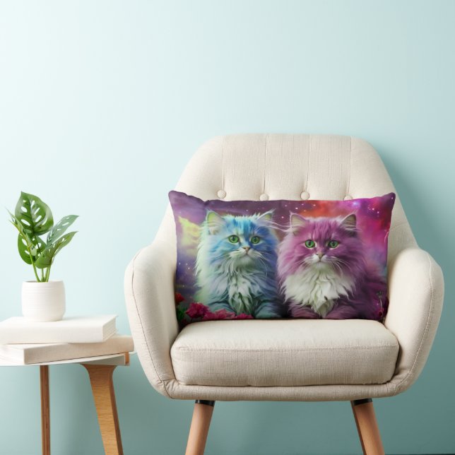 Katze Lumbar Kissen für Katzen Liebhaber (Stuhl )