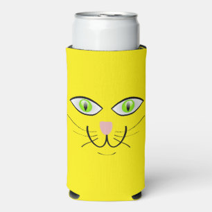 Katze Lustiges Gesicht Cartoon-29034 Selters Dosenkühler