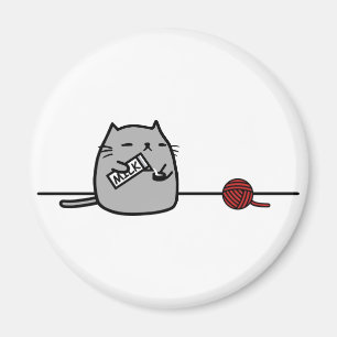 Katze Magnet