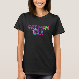 Katze Mama Ära Lustig Fell Mama Leben Liebe T-Shirt