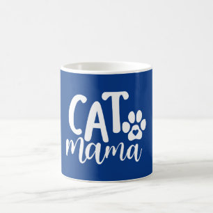 Katze Mama Katzen lieben Design Kaffeetasse