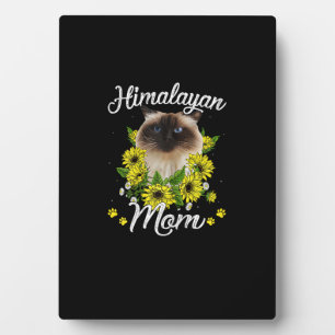 Katze Mama Muttertag Geschenke Sonnenblume Himalay Fotoplatte